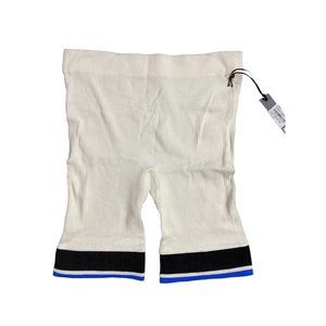 Poof New York Eggwhite Combo ribbed seamless biker shorts M/L